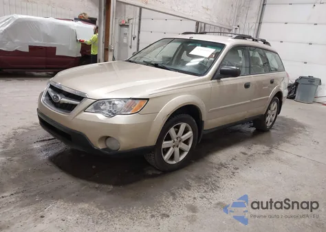 2008 Subaru Outback 2.5I/2.5I L.l. Bean Edition из США, поврежденный, VIN 4S4BP61C587367409